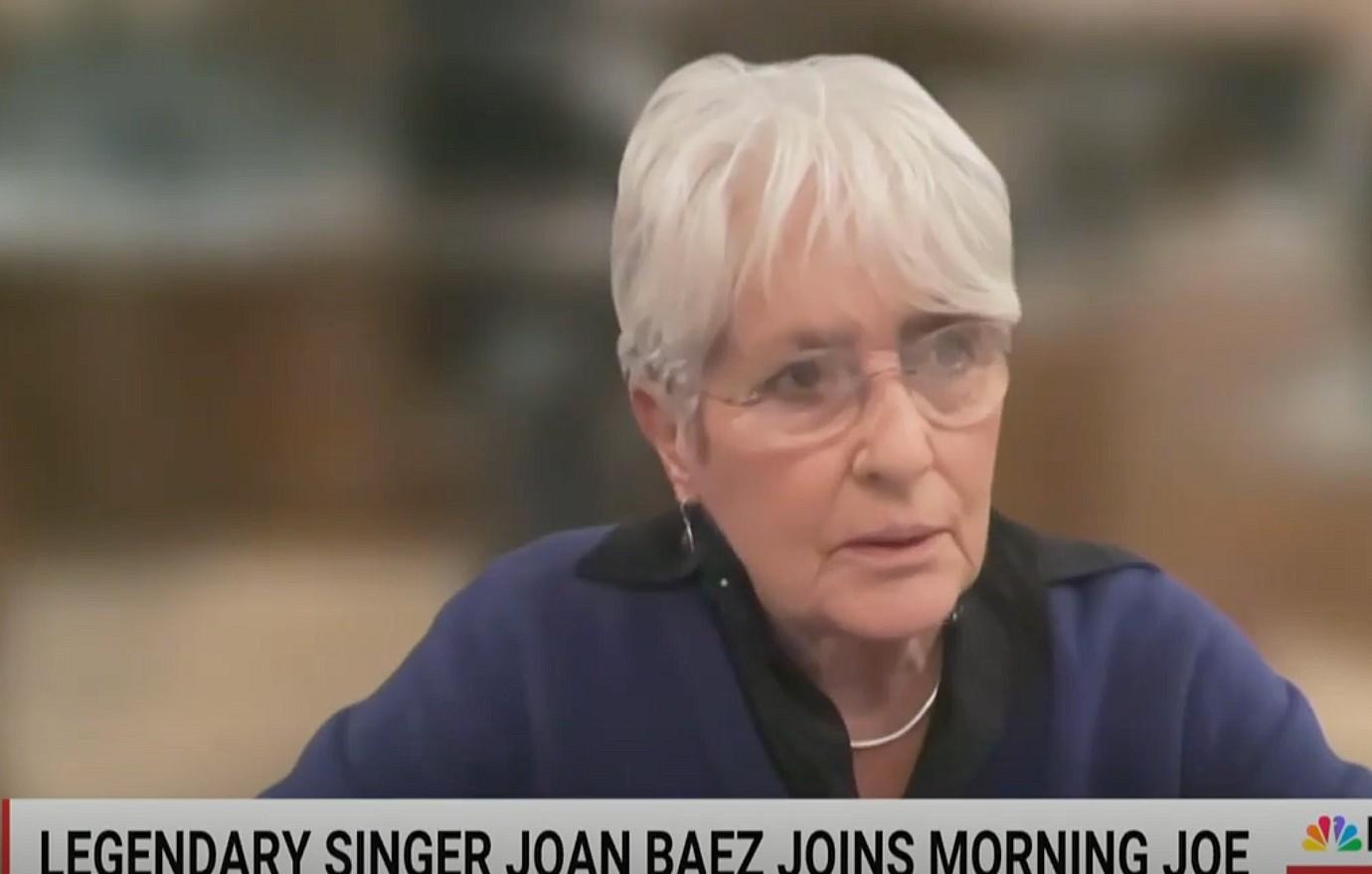 joan baez awkwardly mispronounces kamala harris name morning joe