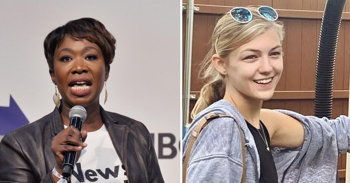 joy reid calls out gabby case as whitegirl missing pp