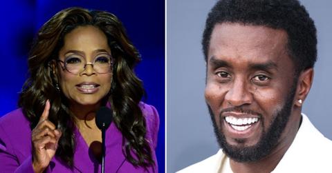 photo of Oprah Winfrey and Sean 'Diddy' Combs