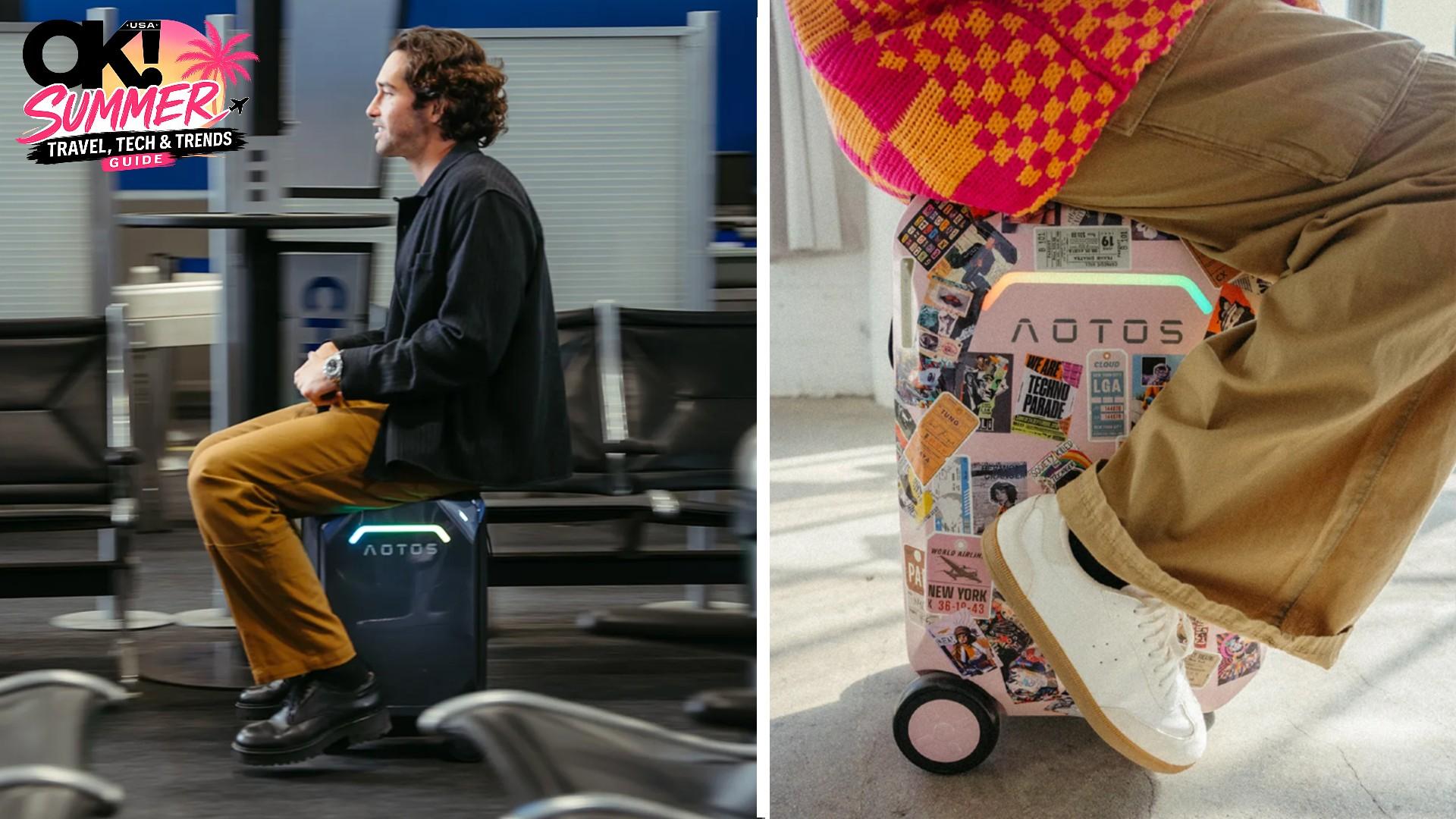 aotos rideable suitcase