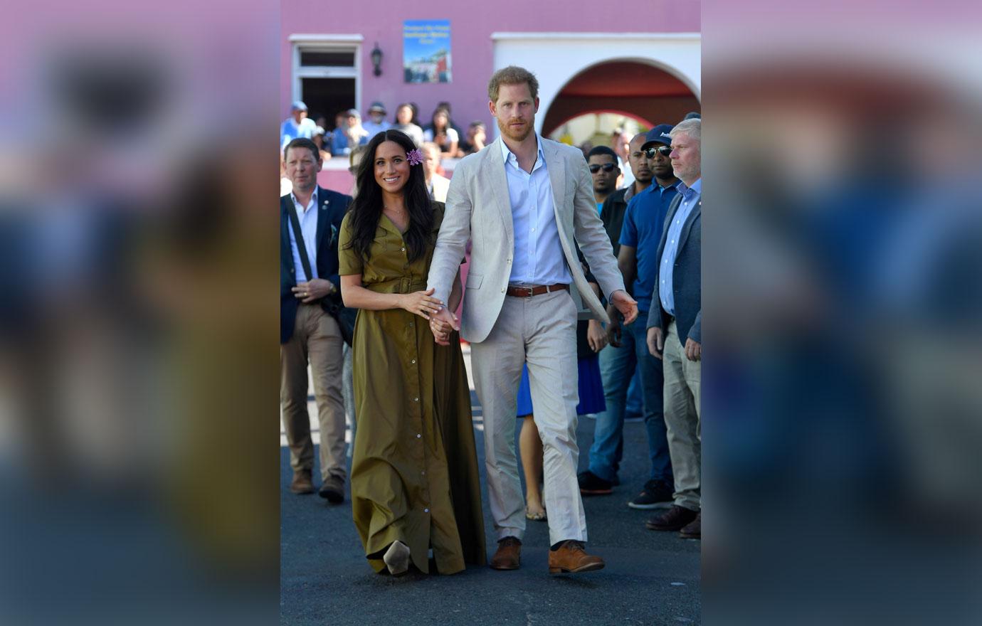 Meghan Markle And Prince Harry Holding Hands