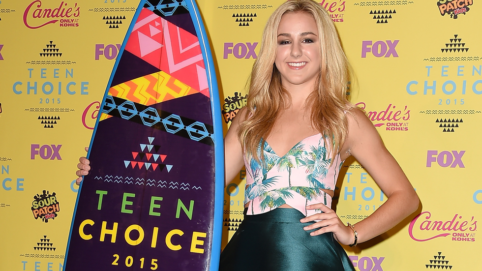 Chloe Lukasiak teen choice winner 00