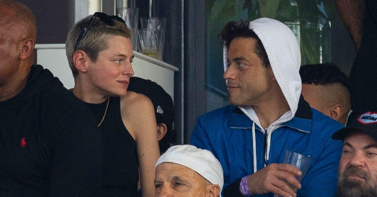 Photo of Rami Malek and Emma Corrin