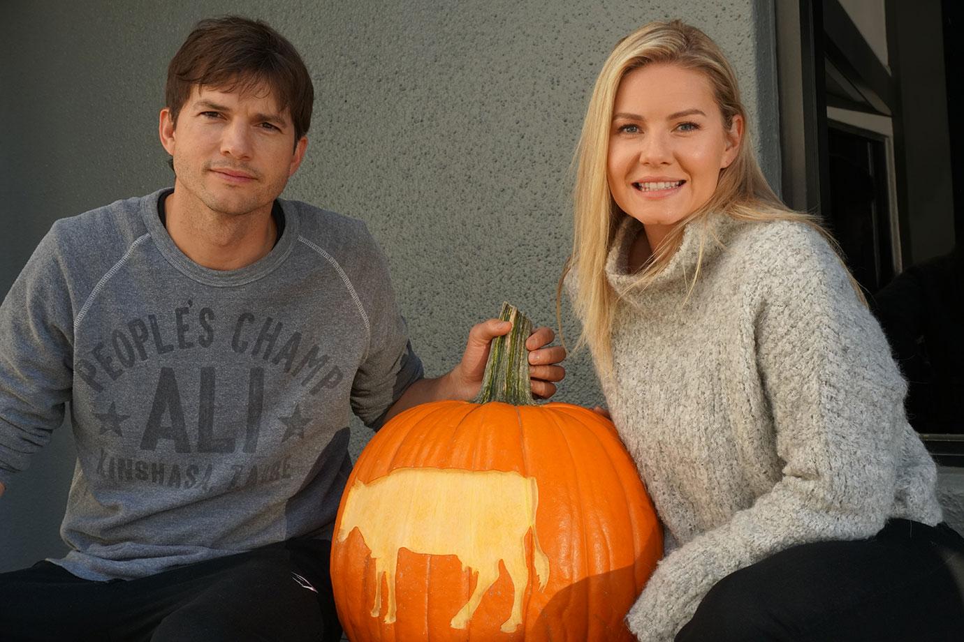 Ashton and Elisa Pumpkin Photo