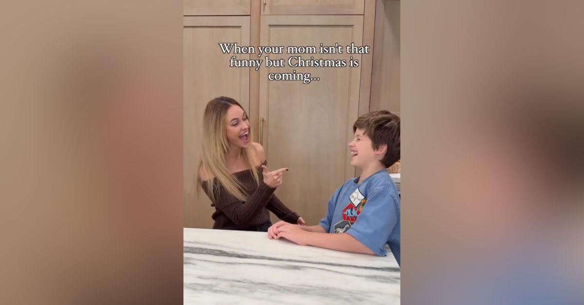 Image of Peta Murgatroyd has three sons.