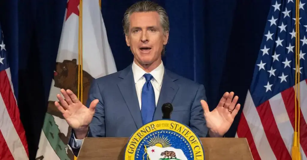 donald trump california governor gavin newsom los angeles wildfires