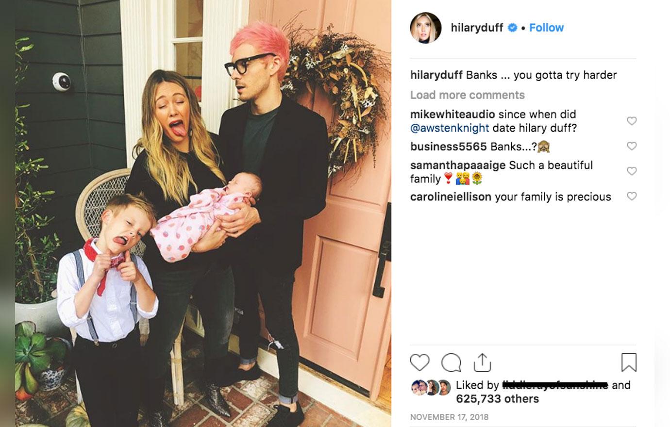 Hilary Duff Baby Struggle 5