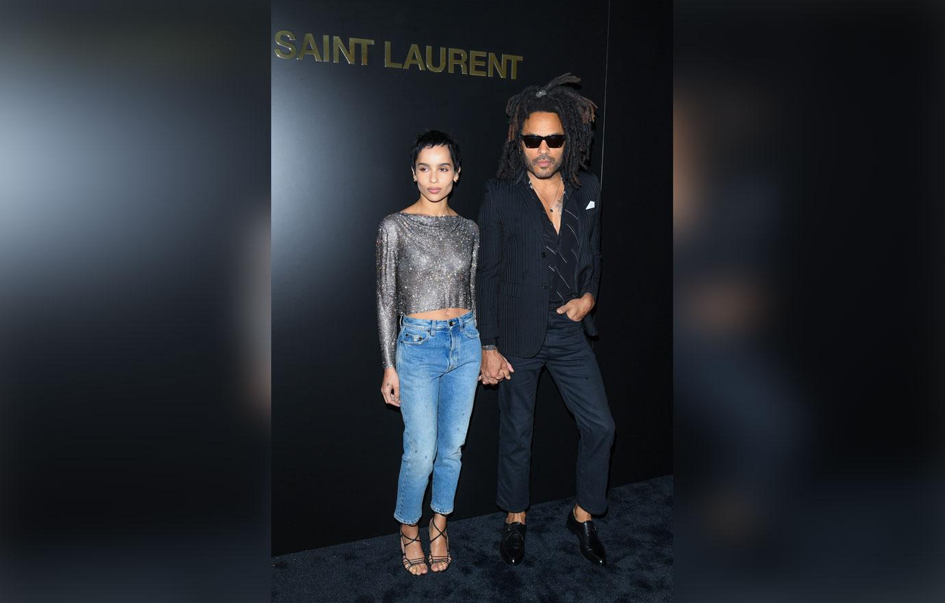 lenny kravitz daughter zoe kravitzs relationships rocker isnt impressed with channing tatum