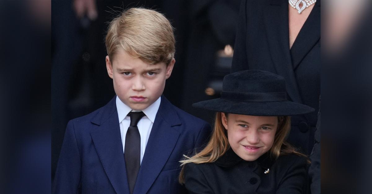 Prince & Princess Charlotte 'WellBehaved' At Queen's Funeral