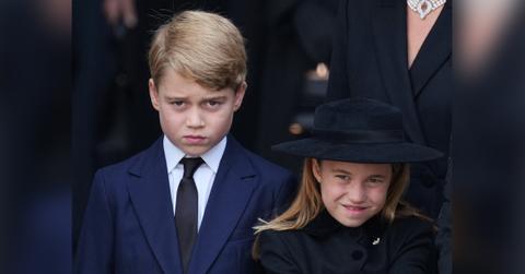 prince george princess charlotte were incredibly well behaved at funeral pp