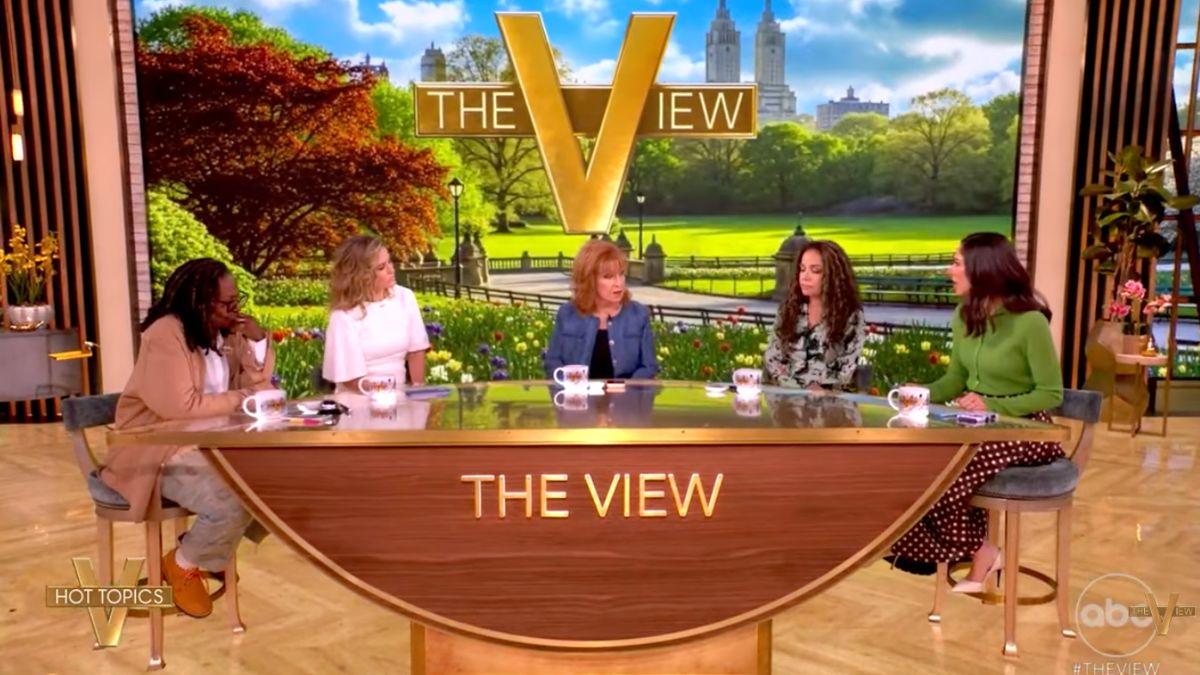 Photo of Joy Behar and 'The View' guest co-host Abby Huntsman got into a tense exchange over the war in Iran.