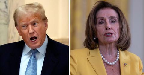 donald trump becoming a martyr doesnt concern to nancy pelosi