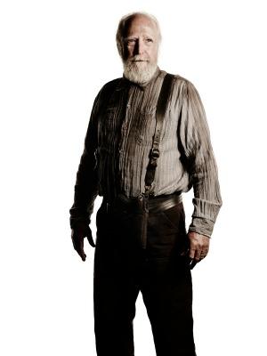 Scott Wilson as Hershel on The Walking Dead