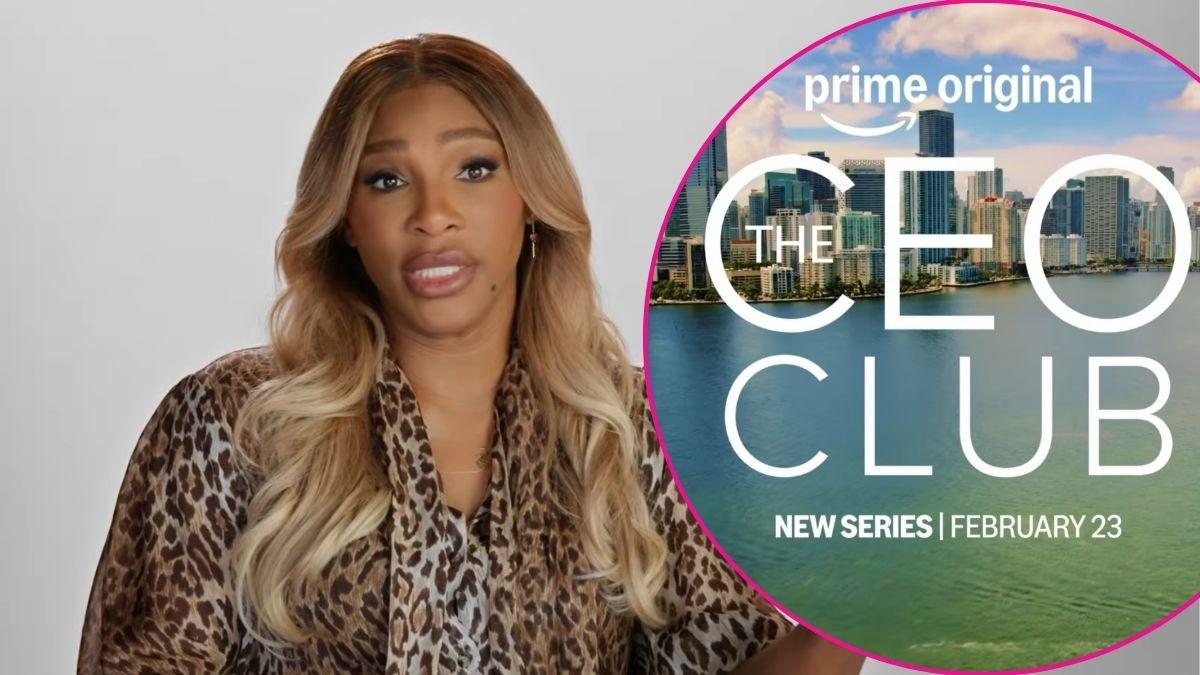 Composite photo of Serena Williams.