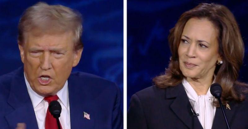 donald trump blames kamala harris shot head