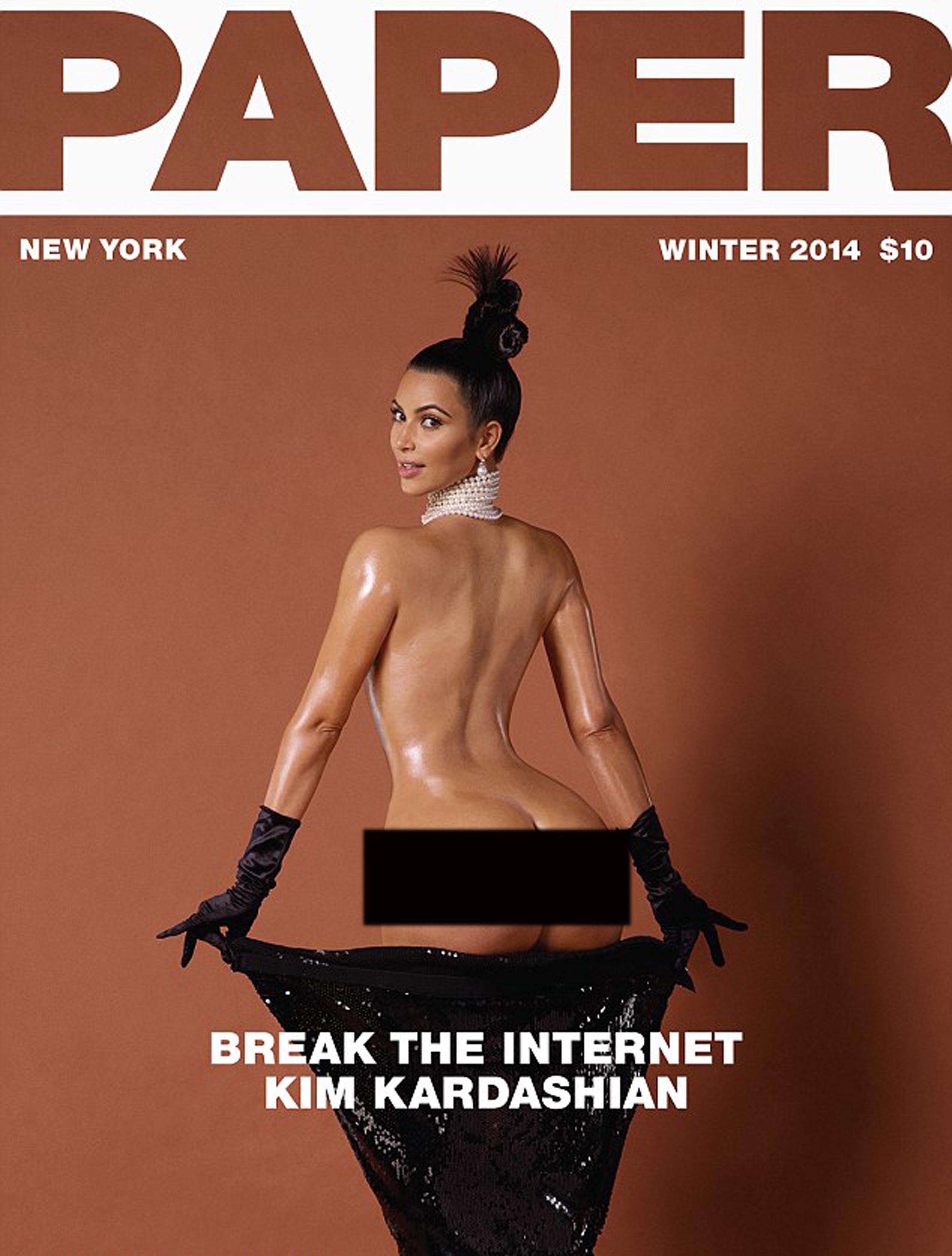 Kim kardashian paper