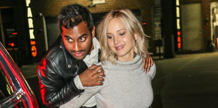 Aziz Ansari Got Friend-Zoned By Jennifer Lawrence! ‘She Had To Put A ...