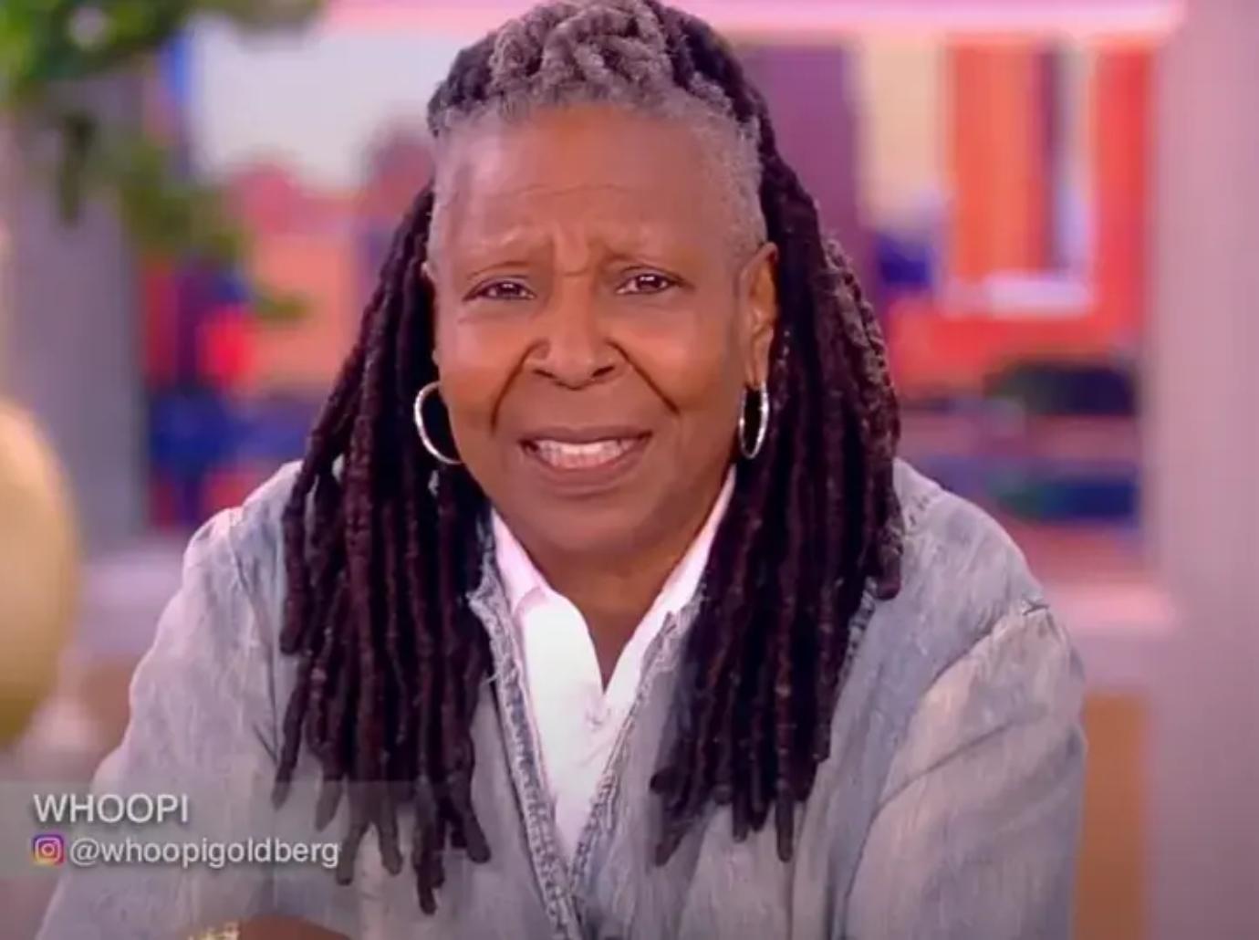 whoopi goldberg defends chiefs kicker harrison butker commencement speech