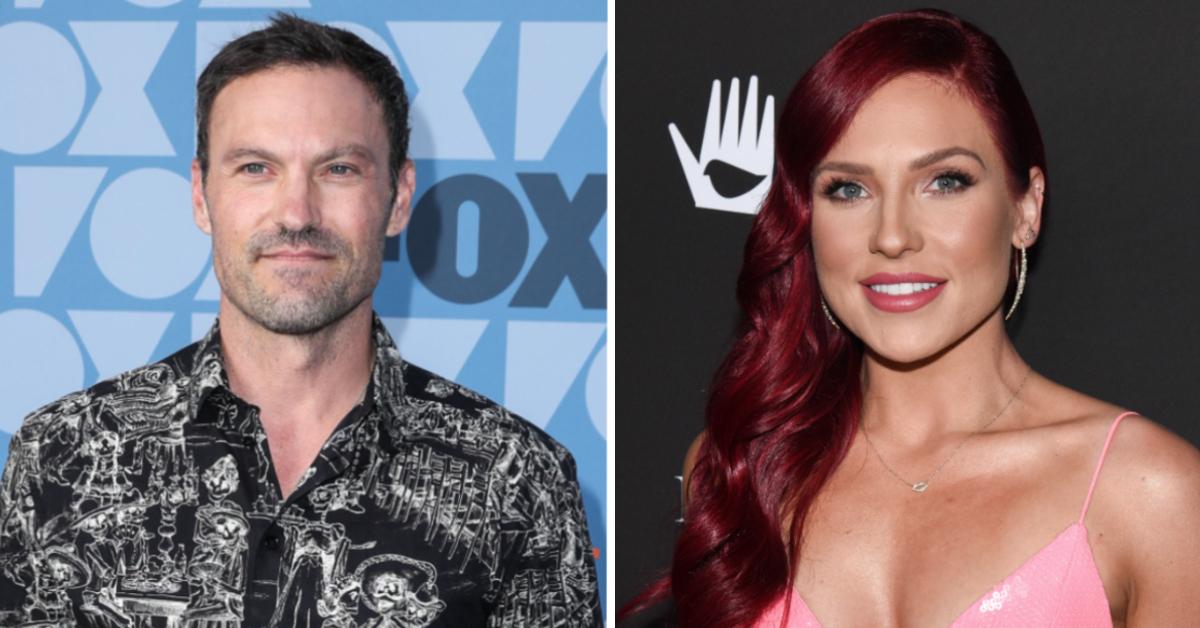 Brian Austin Green And Sharna Burgess Kiss While On Vacation Photos
