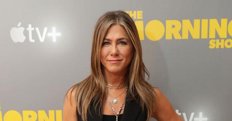 Jennifer Aniston In Vest On 'Morning Show' Red Carpet Intermittent Fasting