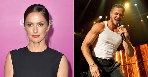 Composite photo of Minka Kelly and Dan Reynolds