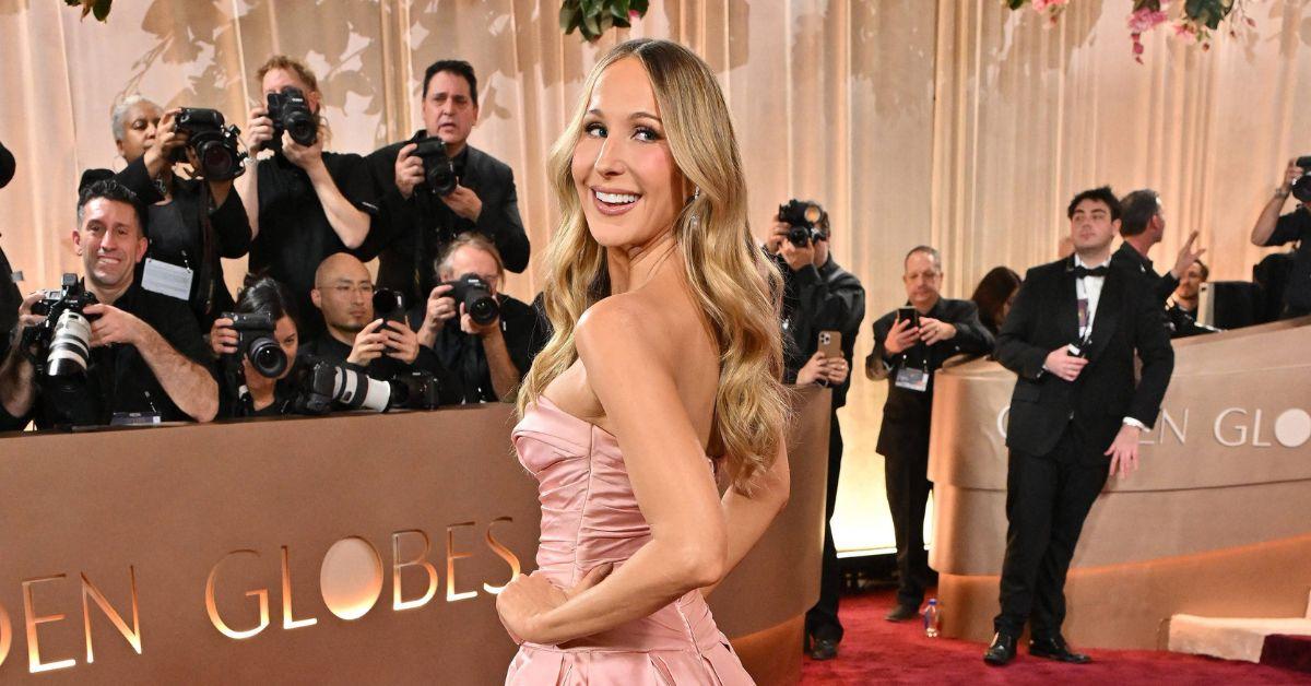 image of Nikki Glaser previously joked about Jeffrey Epstein in the past. 