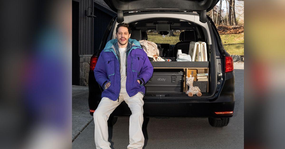 pete davidson builds the ultimate dad van ebay