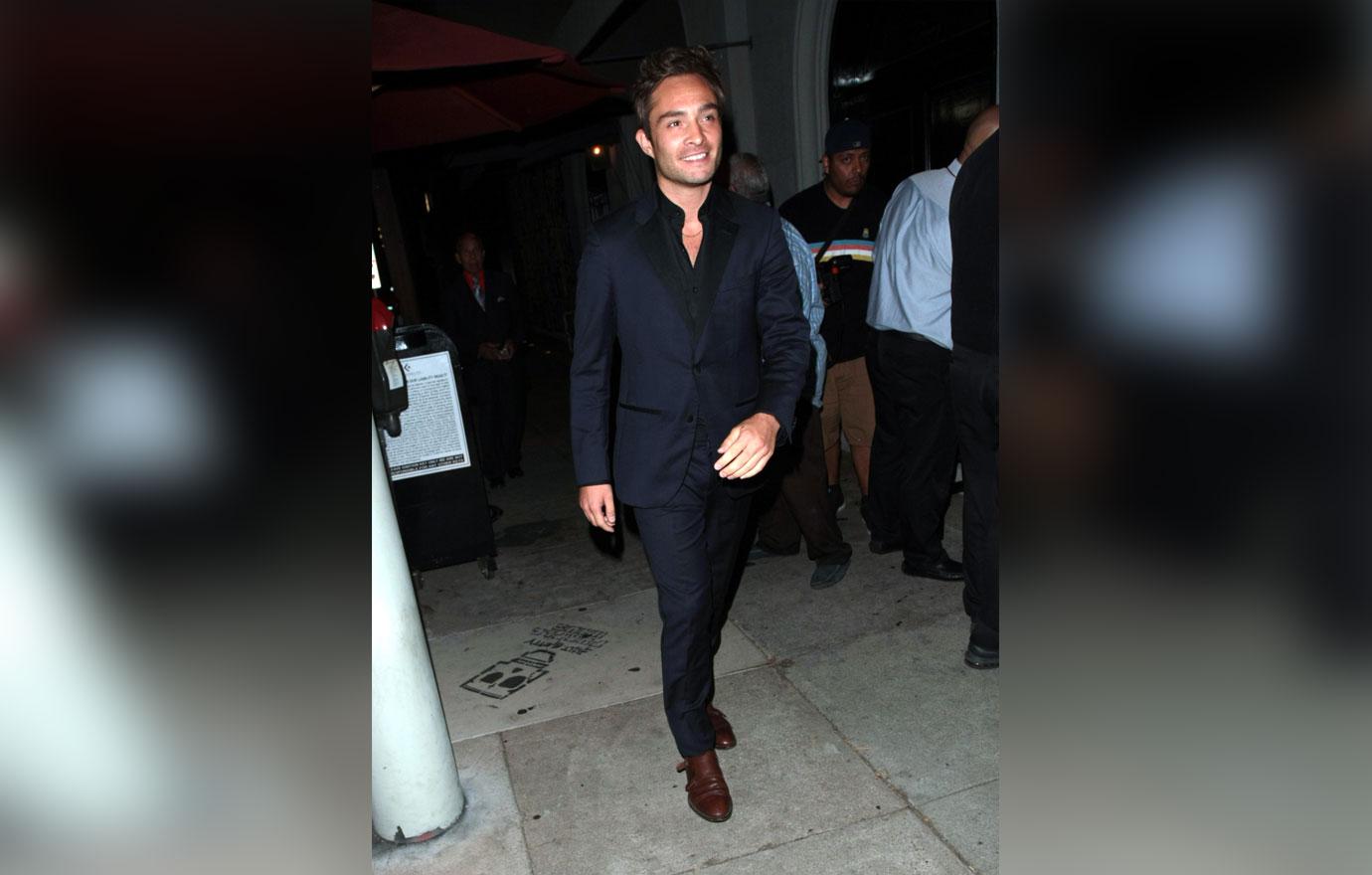 Ed Westwick Makes Appearance After Sexual Assault Charges Dropped