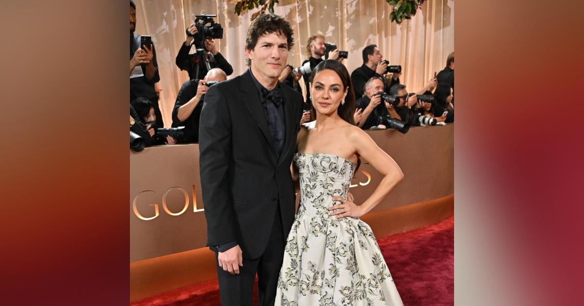 Photo of Ashton Kutcher and Mila Kunis attended the 2026 Golden Globes.
