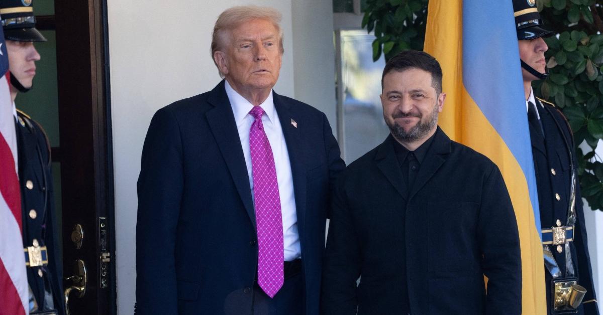 Photo of Trump called out a reporter that same day for asking 'a dumb question.'