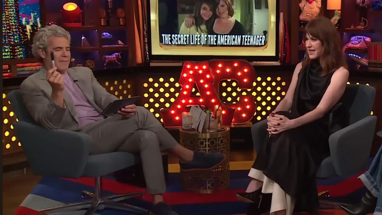 Image of Molly Ringwald told Andy Cohen that a 'difficult' costar ruined her experience of working on 'The Secret Life of the American Teenager.'