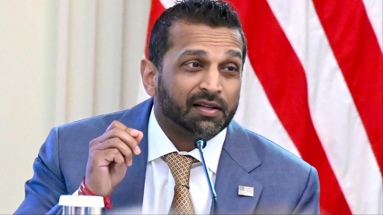 Kash Patel speaking