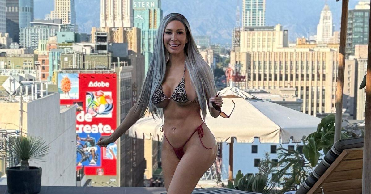 image of Farrah Abraham recently stopped using Botox and fillers after experiencing allergic reactions.