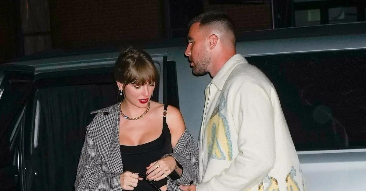 Photo of Taylor Swift's track 'Wood' references the size of her fiancé's manhood.