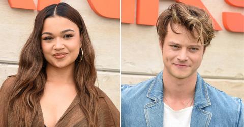 Composite photo of Madison Bailey and Rudy Pankow.