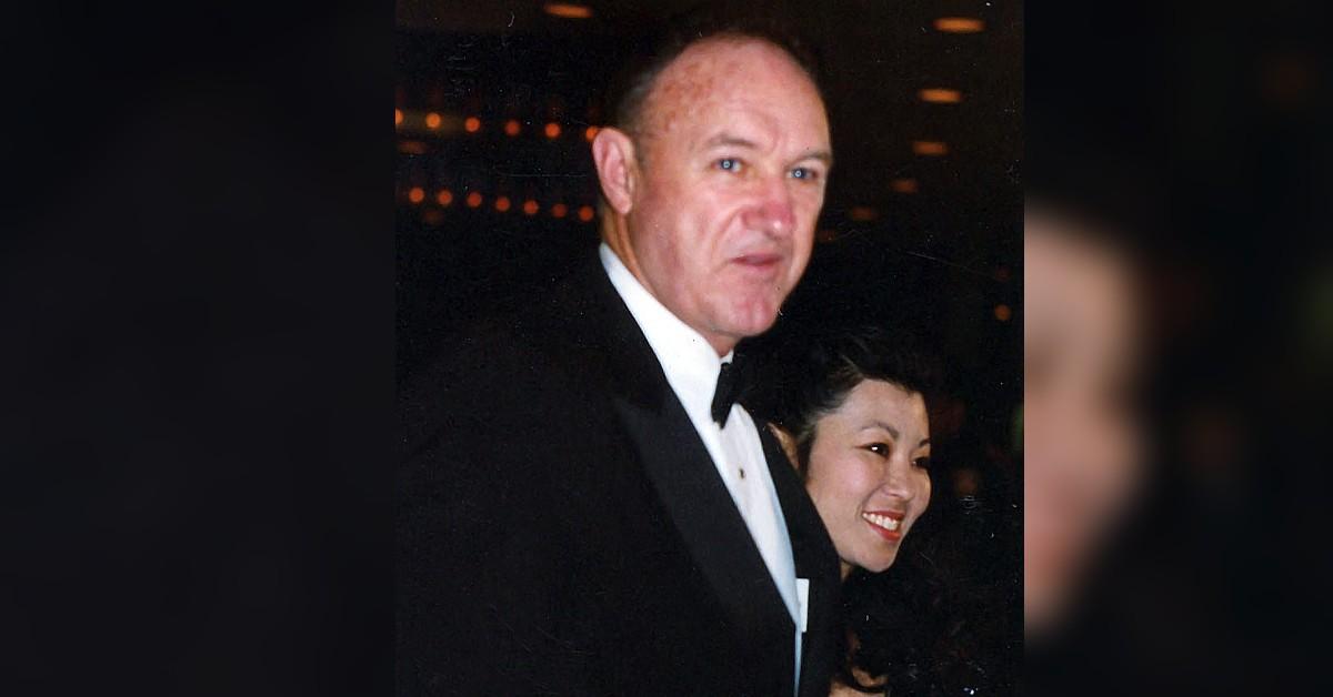 Photo of Gene Hackman and Betsy Arakawa.