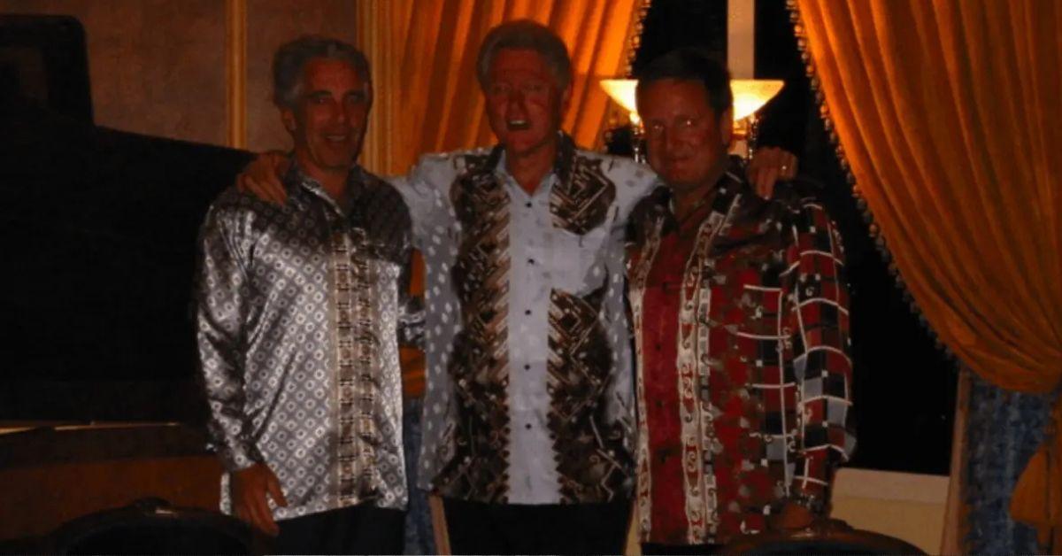 image of The president said he doesn't 'like' seeing photos of Bill Clinton with the late s-- offender.