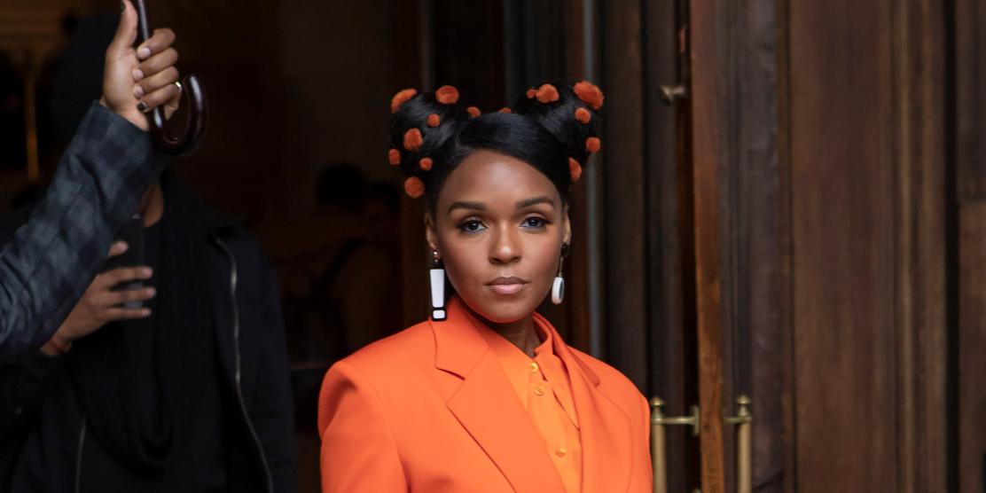 Janelle Monae attends the Stella McCartney show as part of the Paris Fashion Week Womenswear Fall/Winter 2020/2021