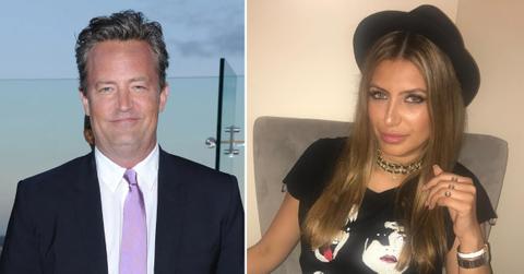 A photo of Matthew Perry and a picture of Jasveen Sangha.