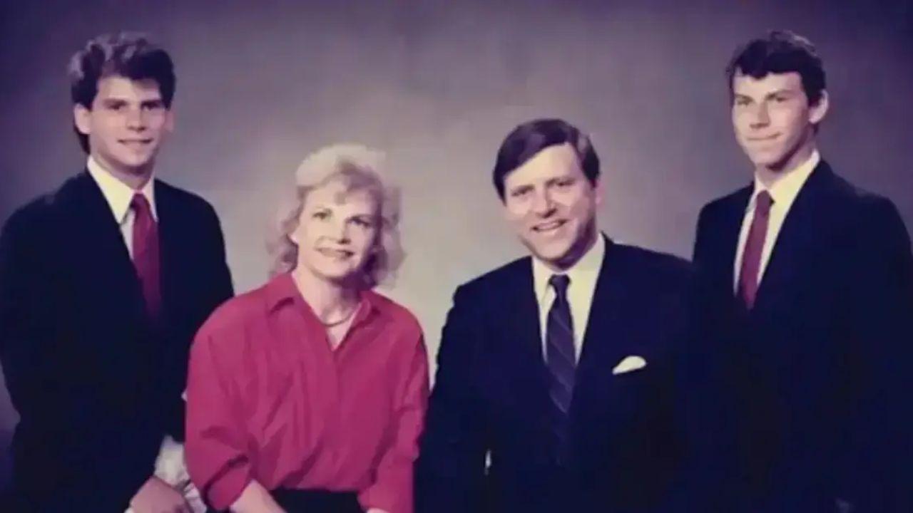 Image of Erik and Lyle fatally shot Jose and Kitty Menendez at the family's Beverly Hills home on August 20, 1989, and were convicted at a second trial in 1996.