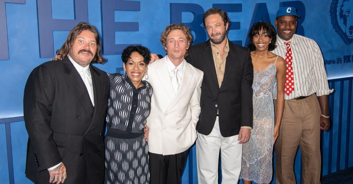 image of Jeremy Allen White starred alongside Ayo Edebiri and Ebon Moss-Bachrach as 'The Bear' became one of television's most acclaimed comedy series.