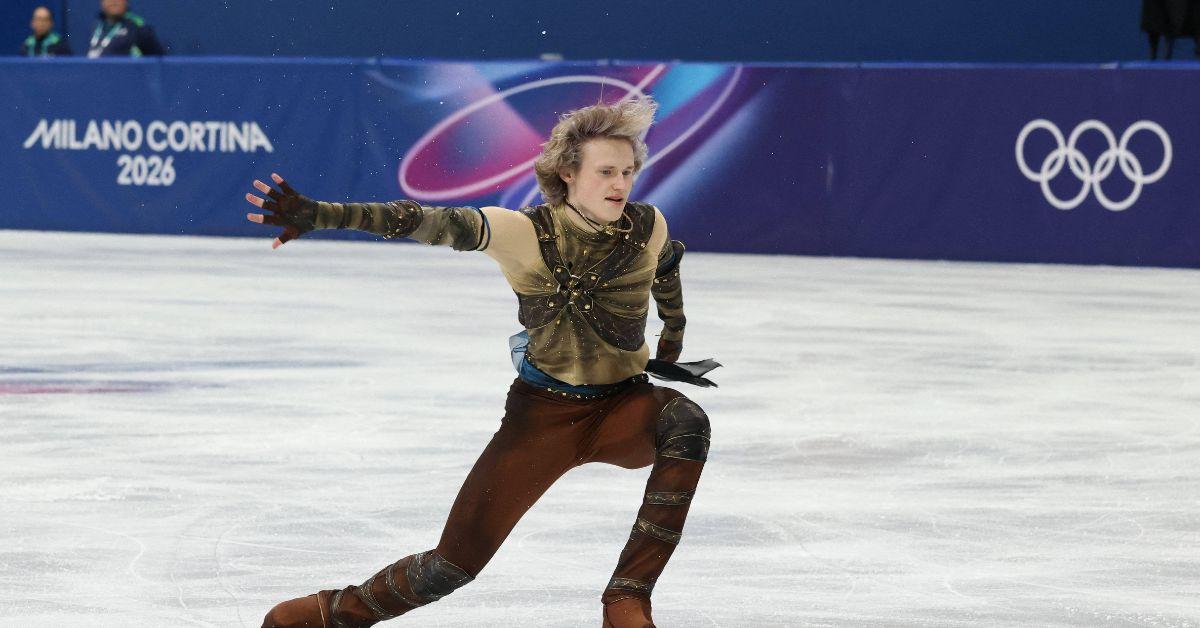 image of Ilia Malinin struggled during his free skate.