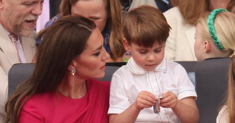 kate middleton exhausted prince louis silly faces platinum jubilee