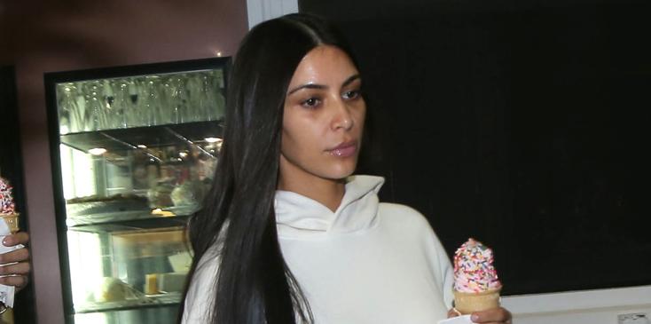 EXCLUSIVE: **NO WEB UNTIL 12:30pm PST, WEDNESDAY OCT. 26th, PREMIUM EXCLUSIVE RATES APPLY** Kim Kardashian spotted having ice cream with reality star Jonathan Cheban in Beverly Hills as she dresses casually for a happier night out