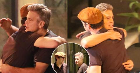 George clooney sacha baron cohen bromance 01