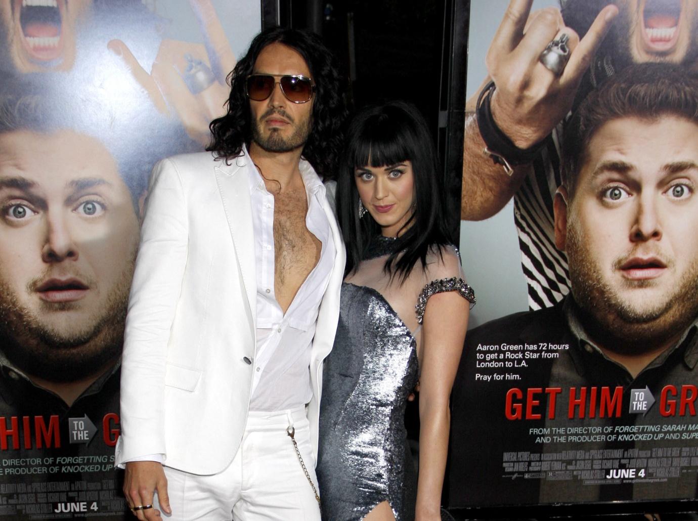 katy perry telling friends ex russell brand monster