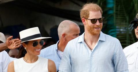 Photo of Meghan Markle and Prince Harry.