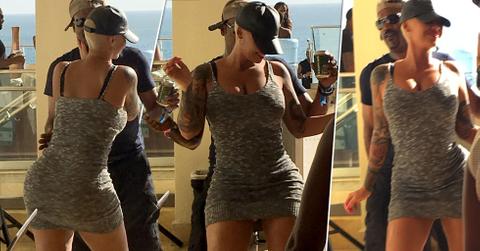 amber rose twerking damien wayans