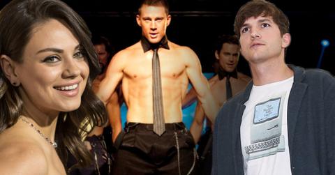 Mila kunis ashton kutcher channing tatum six pack tips