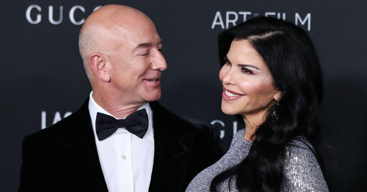 image of Jeff Bezos and Lauren Sánchez got married on June 27.